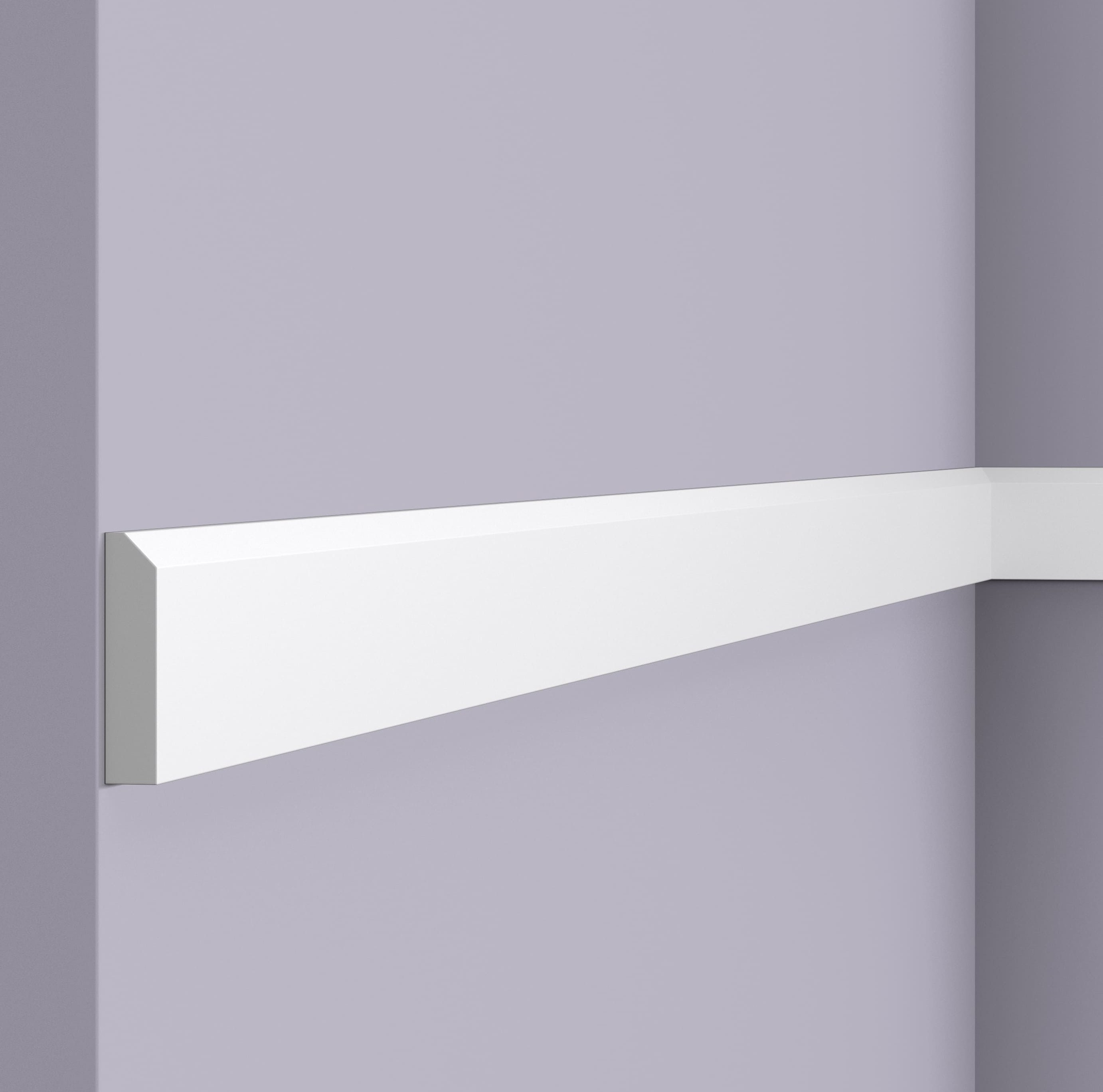 Плинтус под покраску NMC Wallstyl FT2 2000×58×13